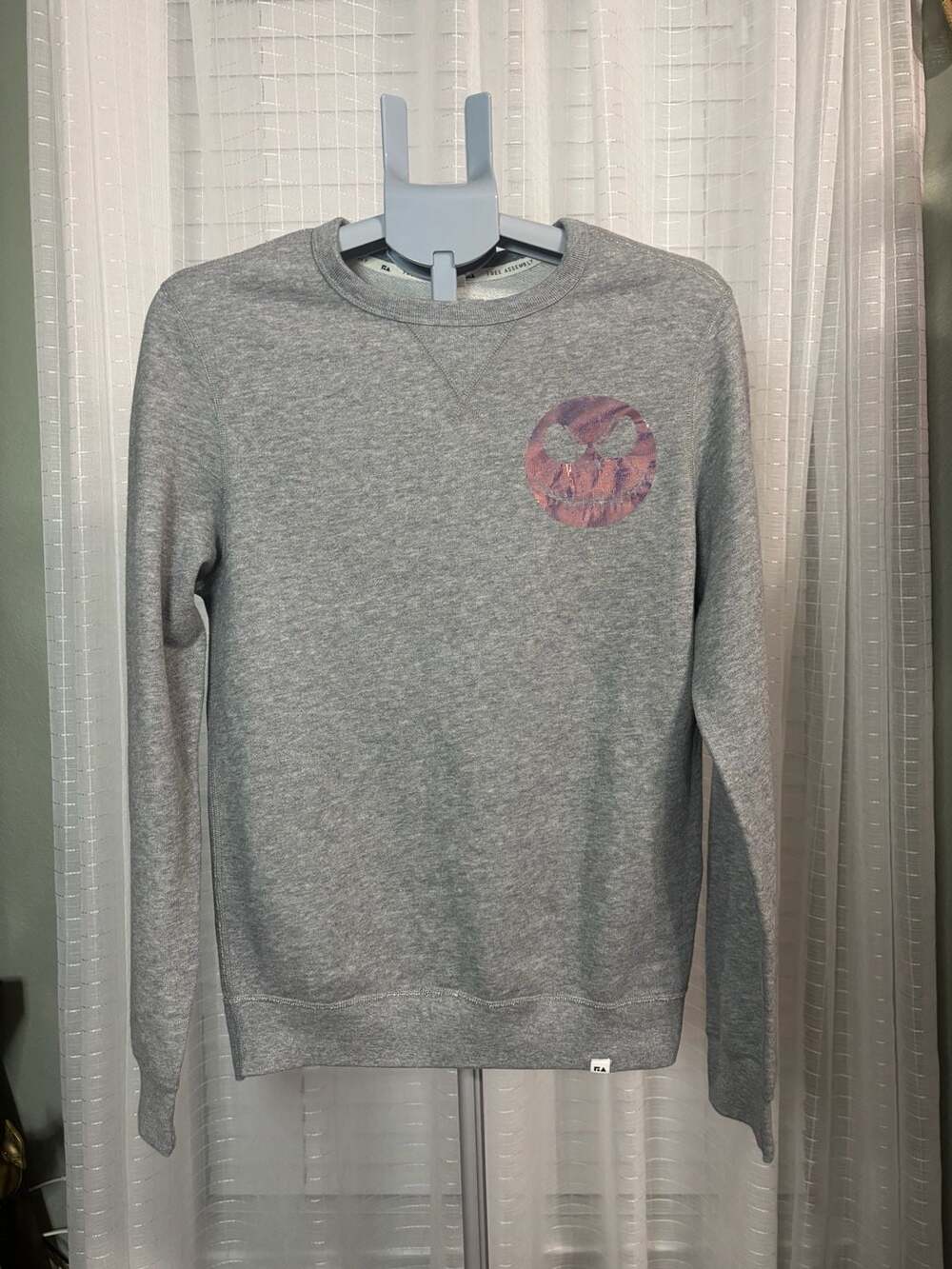 Free Assembly The Nightmare Before Christmas Jack Skellington Sweatshirt Size S